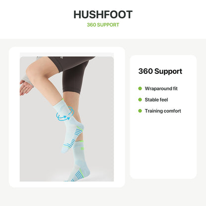 HUSHFOOT 360 support sock feature