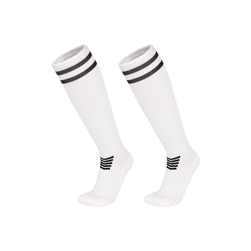 HUSHFOOT World Cup football socks in White / Black