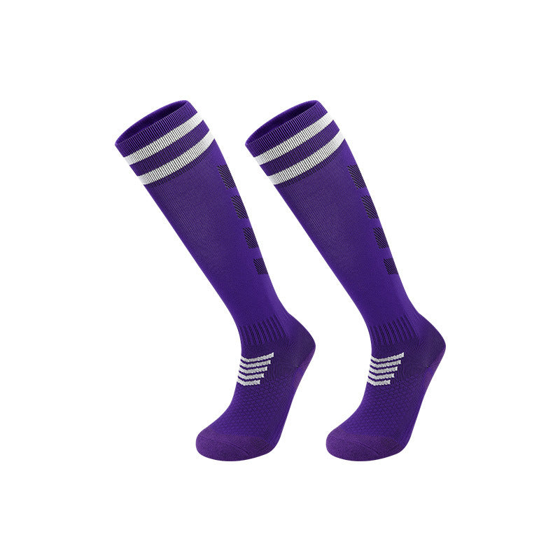 HUSHFOOT World Cup football socks in Purple