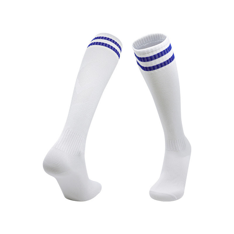 HUSHFOOT World Cup team colour football socks in White / Blue